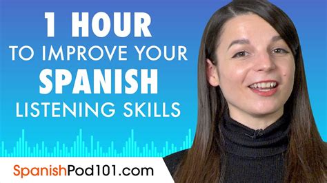 1 Hour To Improve Your Spanish Listening Skills YouTube