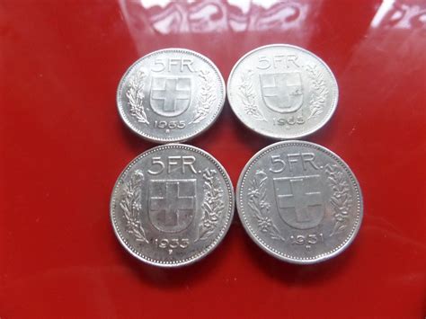 Top Lot St Ck Schweizer Silber M Nzen Fr Vorz Fast Kaufen Auf Ricardo