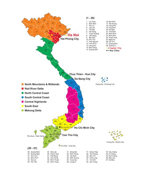 Vietnam Ethnic Map