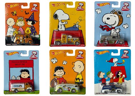 Hot Wheels Pop Culture SNOOP Set Completo minis Casal Coleção