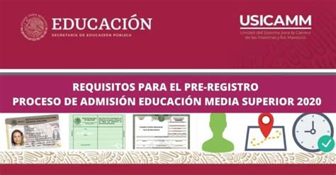 Requisitos Para El Proceso De Admisi N Educaci N Media Superior