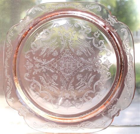 Indiana Glass Company Recollection Pink Depression Etsy