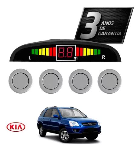 Sensor De Ré Estacionamento Prata Kia Sportage 2009 2010 Parcelamento