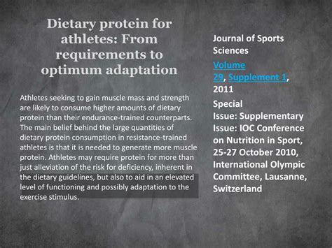 Ppt The Importance Of Protein In The Diet Powerpoint Presentation Free Download Id 2936982