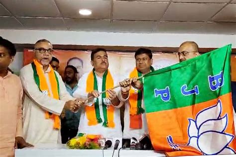 Tapas Roy Joins Bjp Time Tmc Mla Tapas Roy Joins Bjp In The