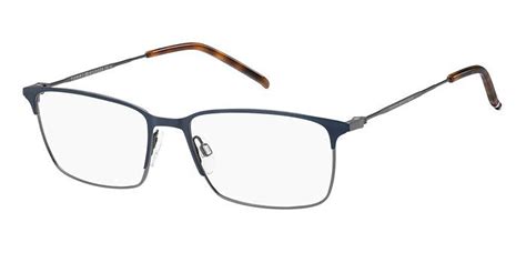 Tommy Hilfiger Th 1895 H2t Eyeglasses In Matte Blue Smartbuyglasses Usa