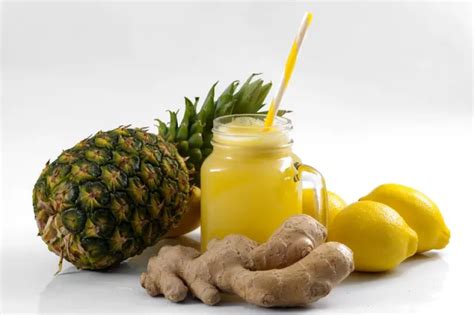 Jus Br Le Graisse Ananas Citron Et Gingembre