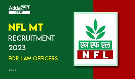 NFL Recruitment 2023 Out Apply Online For MT Law Posts