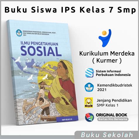 Jual Buku Paket Pelajaran IPS Kelas 7 VII SMP MTs Kurikulum Merdeka