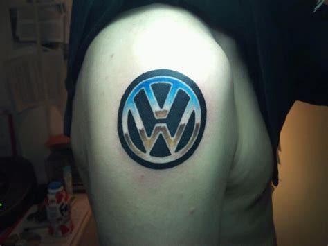 VW Logo Tattoo | Vw tattoo, Beetle tattoo, Tattoo style