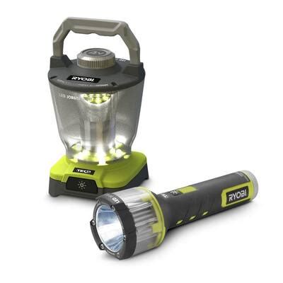 Ryobi TEK4 2-Pieces Flashlight Area Light Combo Kit-DISCONTINUED