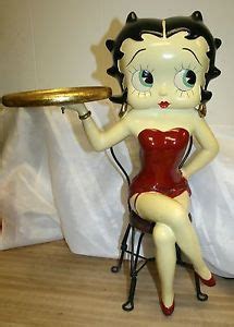 RARE Betty Boop Cocktail Waitress Chair Tray 2002 King Features