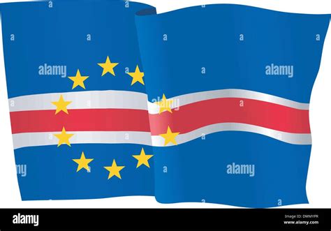 Flag Of Cape Verde Stock Vector Image Art Alamy