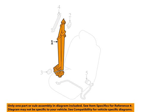 Nissan Pathfinder Seat Belt Retractor