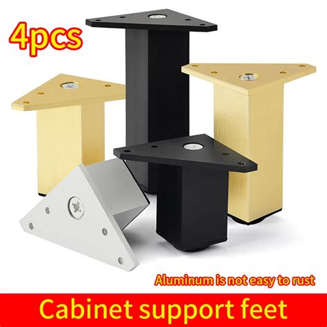 Pieds De Meuble Carr S R Glables En Aluminium Pilier De Support Pour