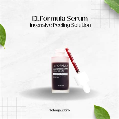 Jual ELFORMULA Intensive Peeling Solution Serum Exfoliasi Wajah