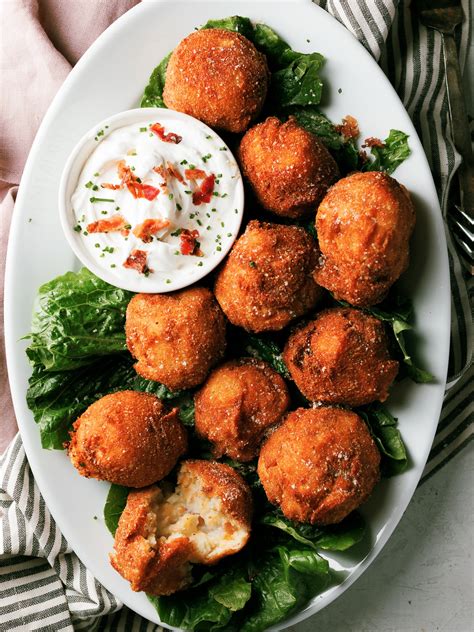 Fried Mashed Potato Balls Dad With A Pan