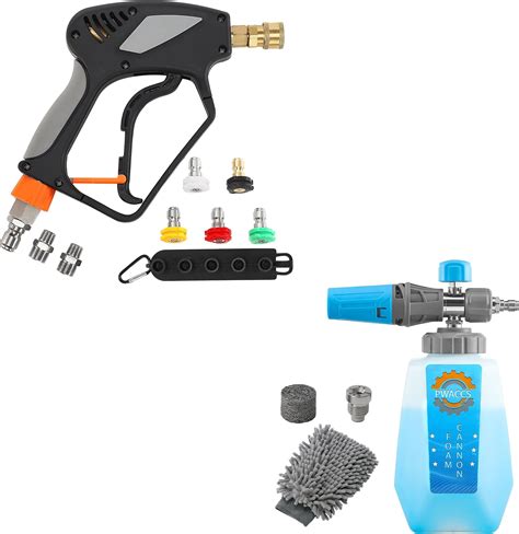 Amazon PWACCS Pressure Washer Gun With Swivel Short Power Washer