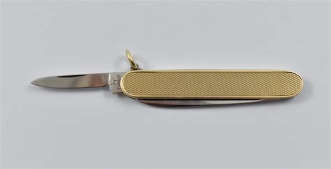 A mid 20th century German gold mounted penknife. – The Old Corkscrew ...