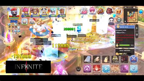 Ragnarok Mobile WOE Highlights Infinite VS Mi5 Exodiac 100 YouTube