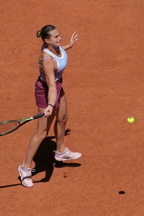 Aryna Sabalenka Against Maria Sakkari Greece Editorial Stock Photo