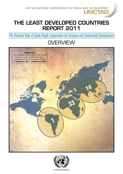 UNCTAD The Least Developed Countries Report 2011 Overview PPT