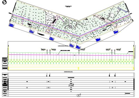 2d Design Of Pipeline System In Autocad Drawing Cad File Dwg File