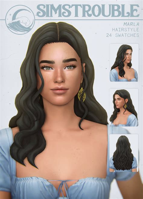 Sims 4 Cc Hair Female Maxis Match Infoupdate Org