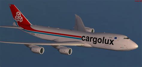 Cargolux Boeing 747 8F For FSX