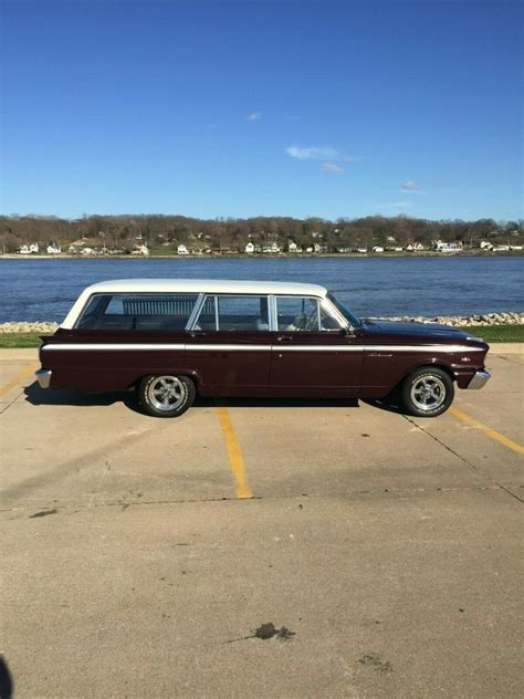 63 Ford Fairlane 4dr Custom Ranch Wagon - Classic Ford Fairlane 1963 ...