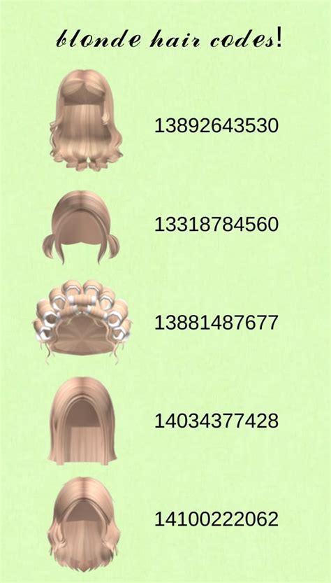 Blonde Hair Roblox Brown Hair Roblox Black Hair Roblox Cute Blonde Hair Short Blonde Hair