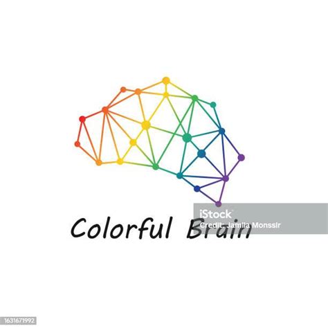 Brain Color Icon Neurodiversity Concept Brain Colorfulicon Symbol Logo Design Vector Concepts