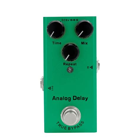 Irin Ef Analog Delay Pedal Efeito Guitarra El Trica Delayed Echo