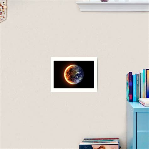 "Earth Burning" Art Print by BeerBro-Designs | Redbubble