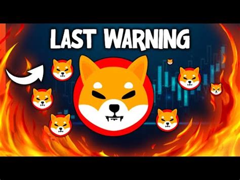 LAST WARNING FROM SHIBA INU CEO TO ALL HODLERS Shiba Inu Coin News