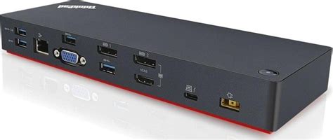 Док-станция Lenovo ThinkPad Thunderbolt 3 Dock (40AC0135EU) - купить в ...