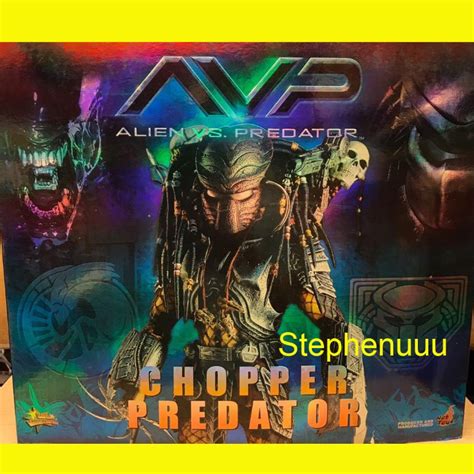 全新 Hottoys mms Chopper Predator AVP Alien vs Predator Hot Toys 鐵血戰士 mms 興趣及遊戲 玩具 遊戲類