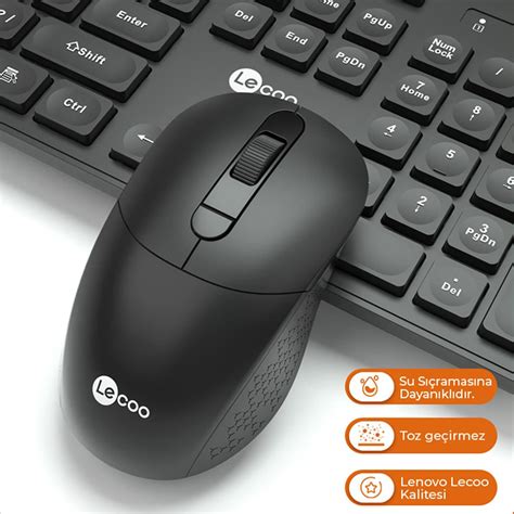 Kit Teclado E Mouse S Fio Lecoo Kw Eletti Inform Tica