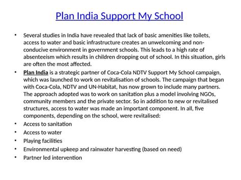 Plan India Support My School Is One Of The Biggest Campaign Of Its Kind