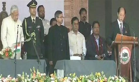 Neiphiu Rio Sworn in as Nagaland Chief Minister, 11 Other Ministers ...