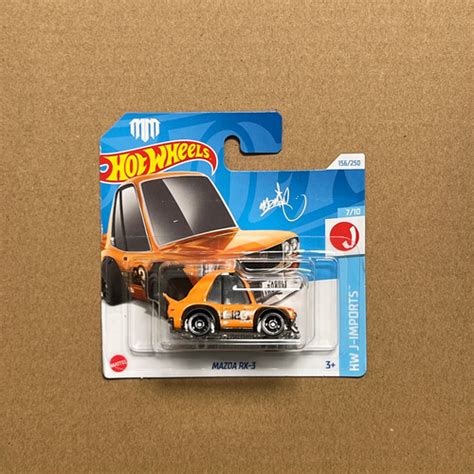 Hot Wheels Mainline Mazda Rx Hw J Imports Tooned Mazda