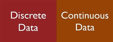 Difference Between Discrete And Continuous Data With Comparison Chart