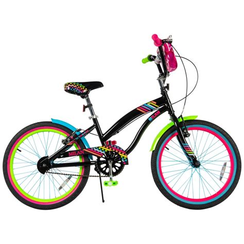 Girls Bike Kids 20″in Inch Bicycle Pink Black Childrens Fixed Gear by ...