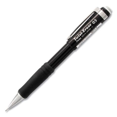 Pentel Twist Erase III Mechanical Pencil 0 5 Mm HB 2 Black Lead