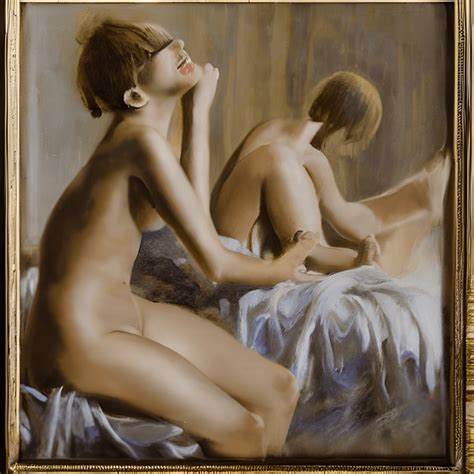 Donne Nude Che Fanno Il Bagno Ballano Pittura E Fotografie Creative