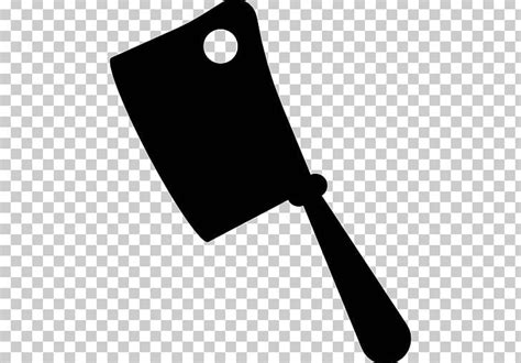 Knife Cleaver Butcher Silhouette PNG, Clipart, Angle, Black, Black And ...