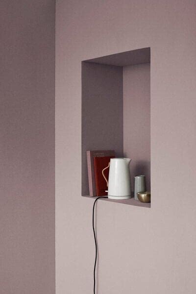 Stelton Emma Electric Kettle White Chalk Finnish Design Shop UK