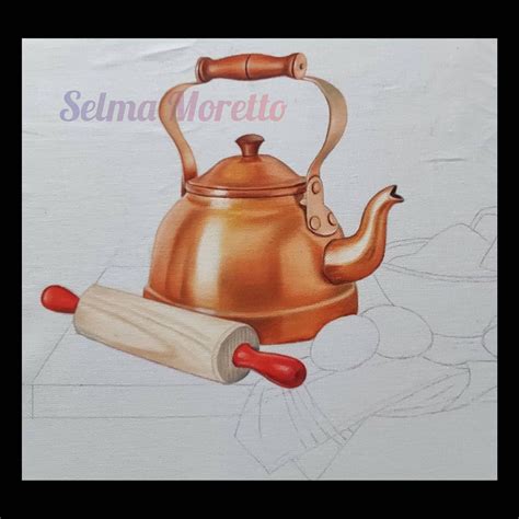 selma moretto34 shared a photo on Instagram A técnica de pintura em