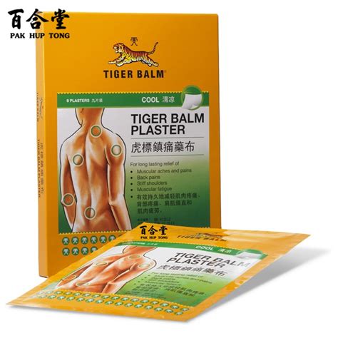 Tiger Balm Plaster Cool Large Shopee Malaysia