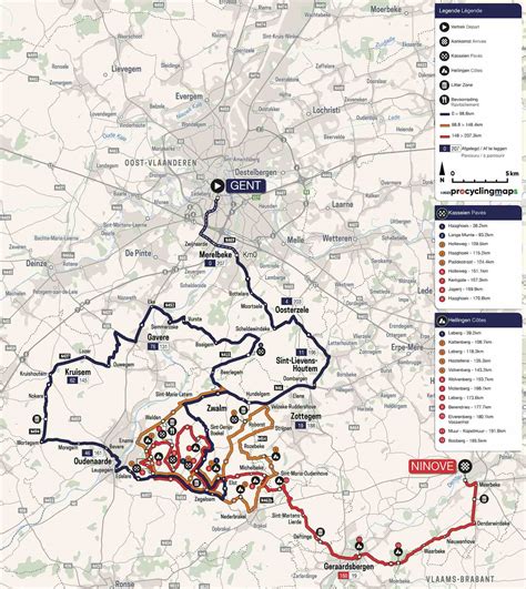 Omloop Het Nieuwsblad Parcours Complet Et Profil